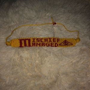 Handmade Harry Potter friendship bracelet
